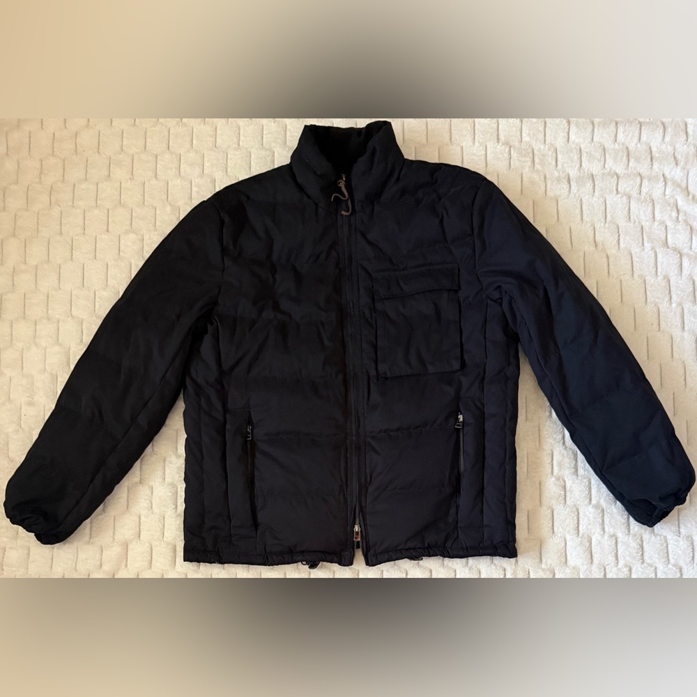 Men's Black Puffer Jacket